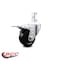 Service Caster 3.5 Inch Hard Rubber Swivel 3/4 Inch Square Stem Caster with Total Lock Brake SCC-SQTTL20S3514-HRS-34 - alternate 3